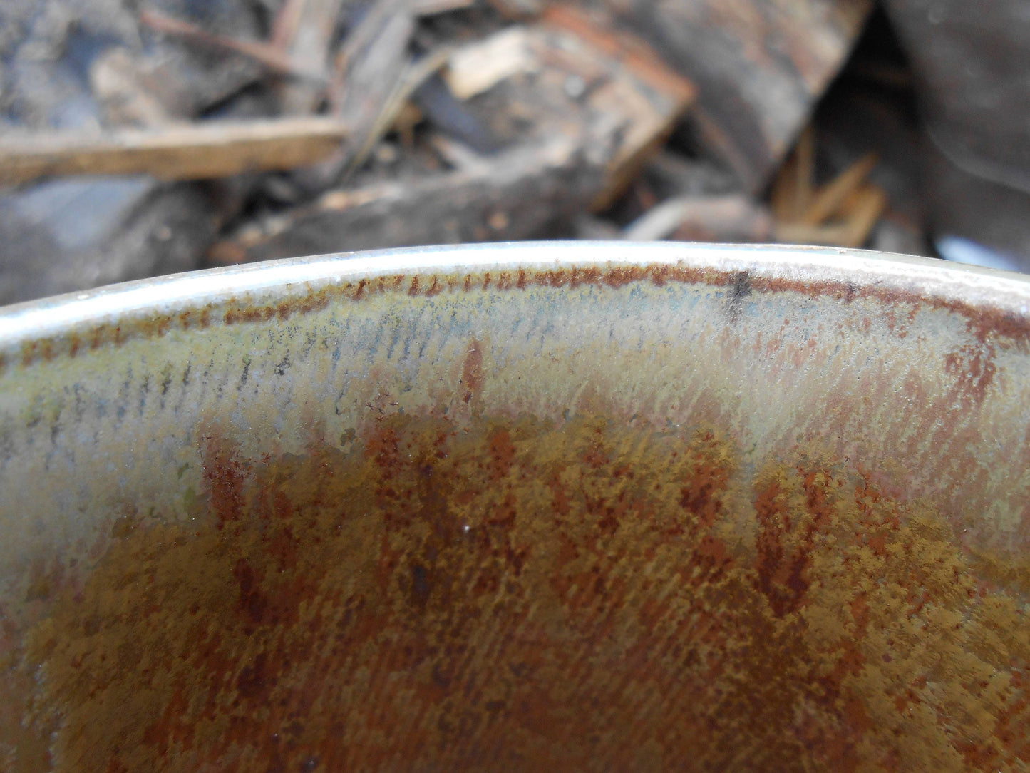 Woodsy Wood Fired Clay Mug