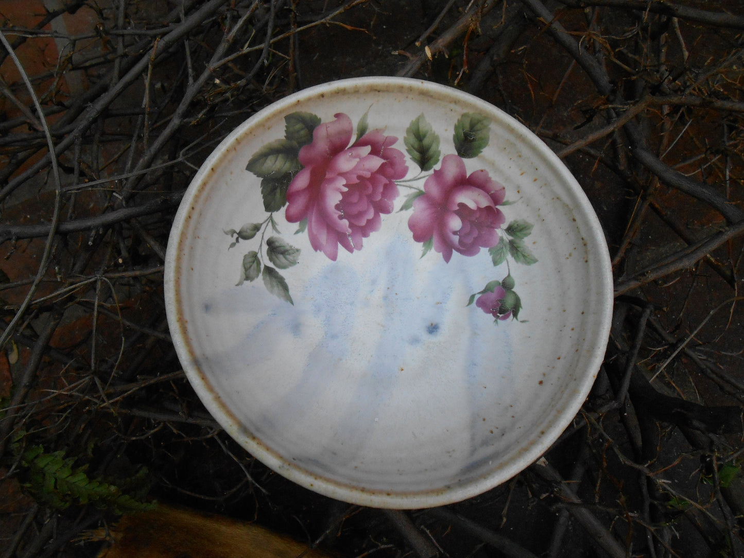 Blossomed Clay Bowl