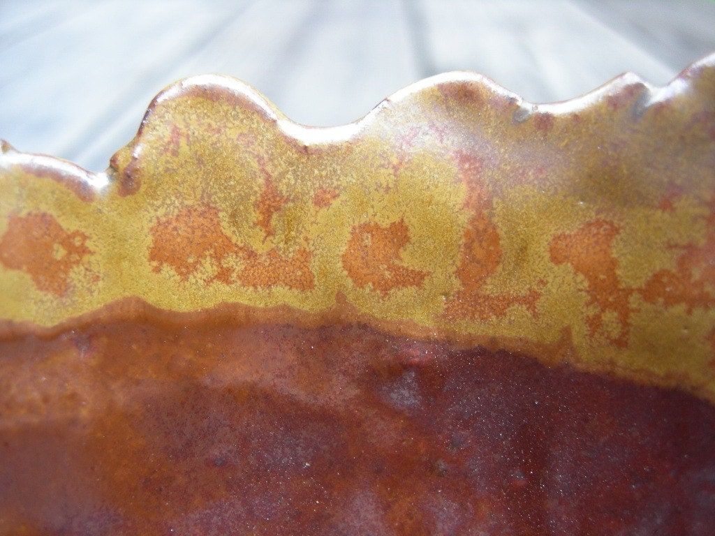 SALE Ceramic Sun Flower Bowl