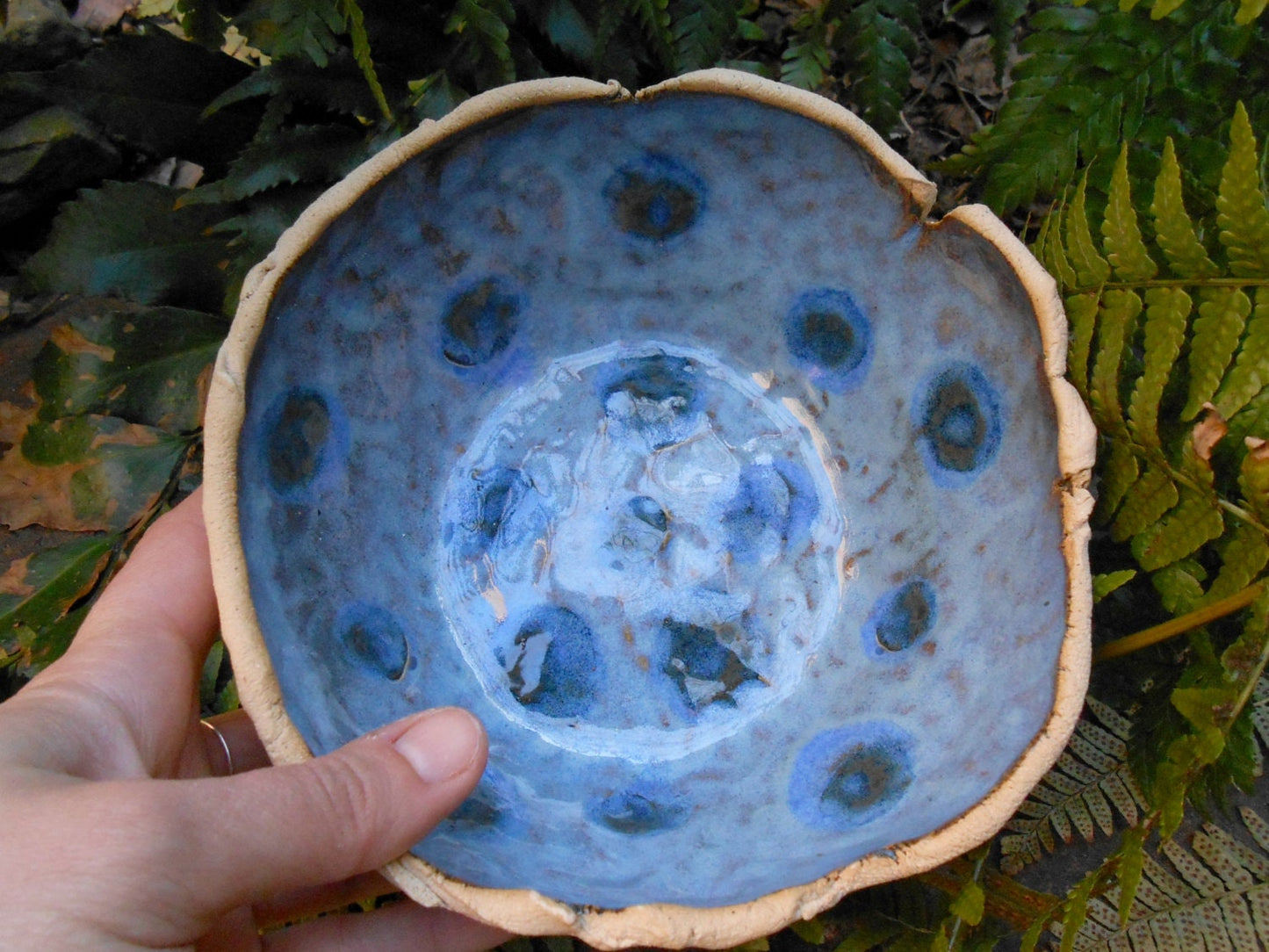 ON SALE Stormy Skies Clay Bowl