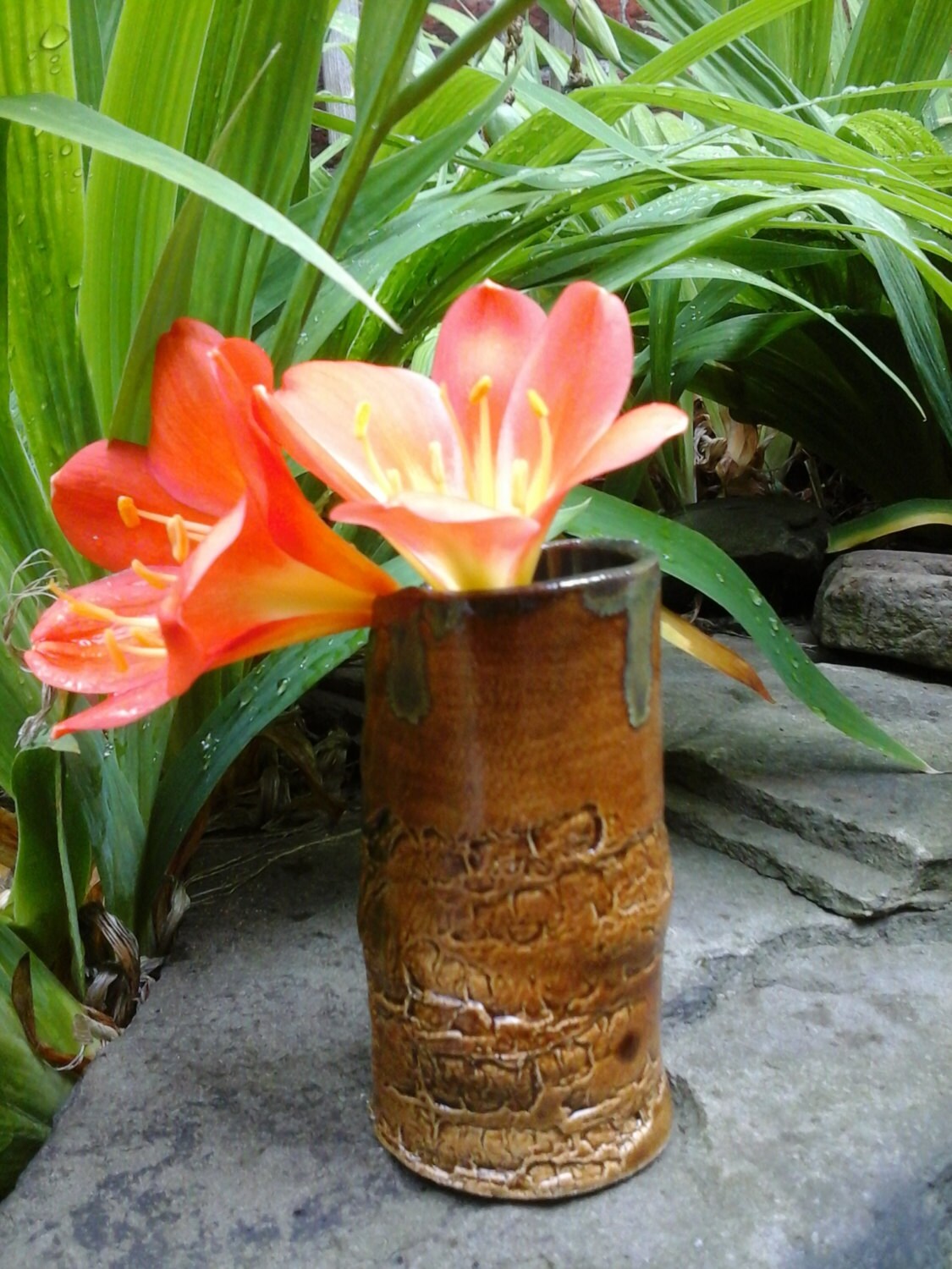 Branched Clay Bud Vase ON SALE