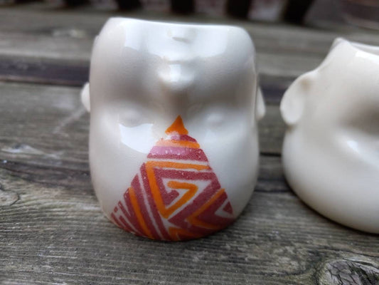 Mini Ceramic Beeb Head