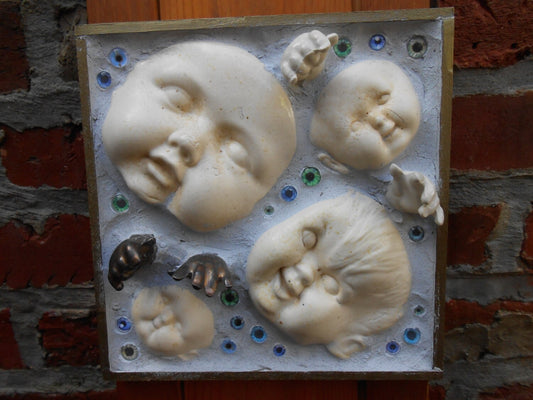 SALE You've Got the Cutest Lil Baby Face ceramic mosaic
