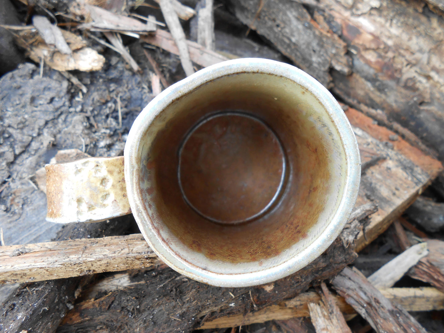 Woodsy Wood Fired Clay Mug