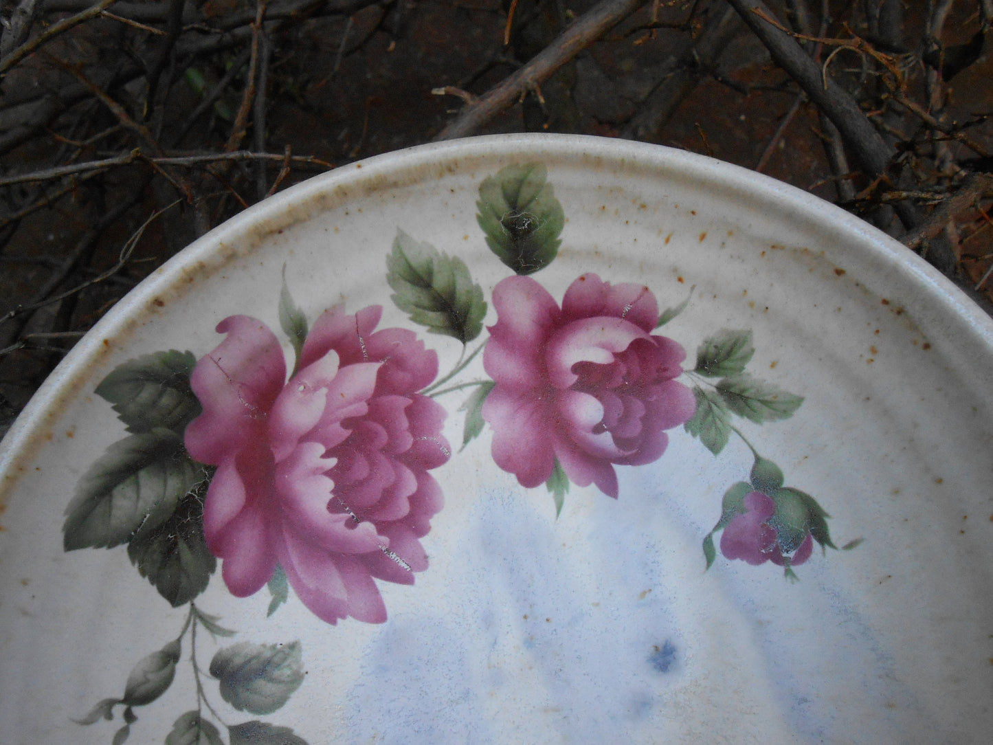 Blossomed Clay Bowl