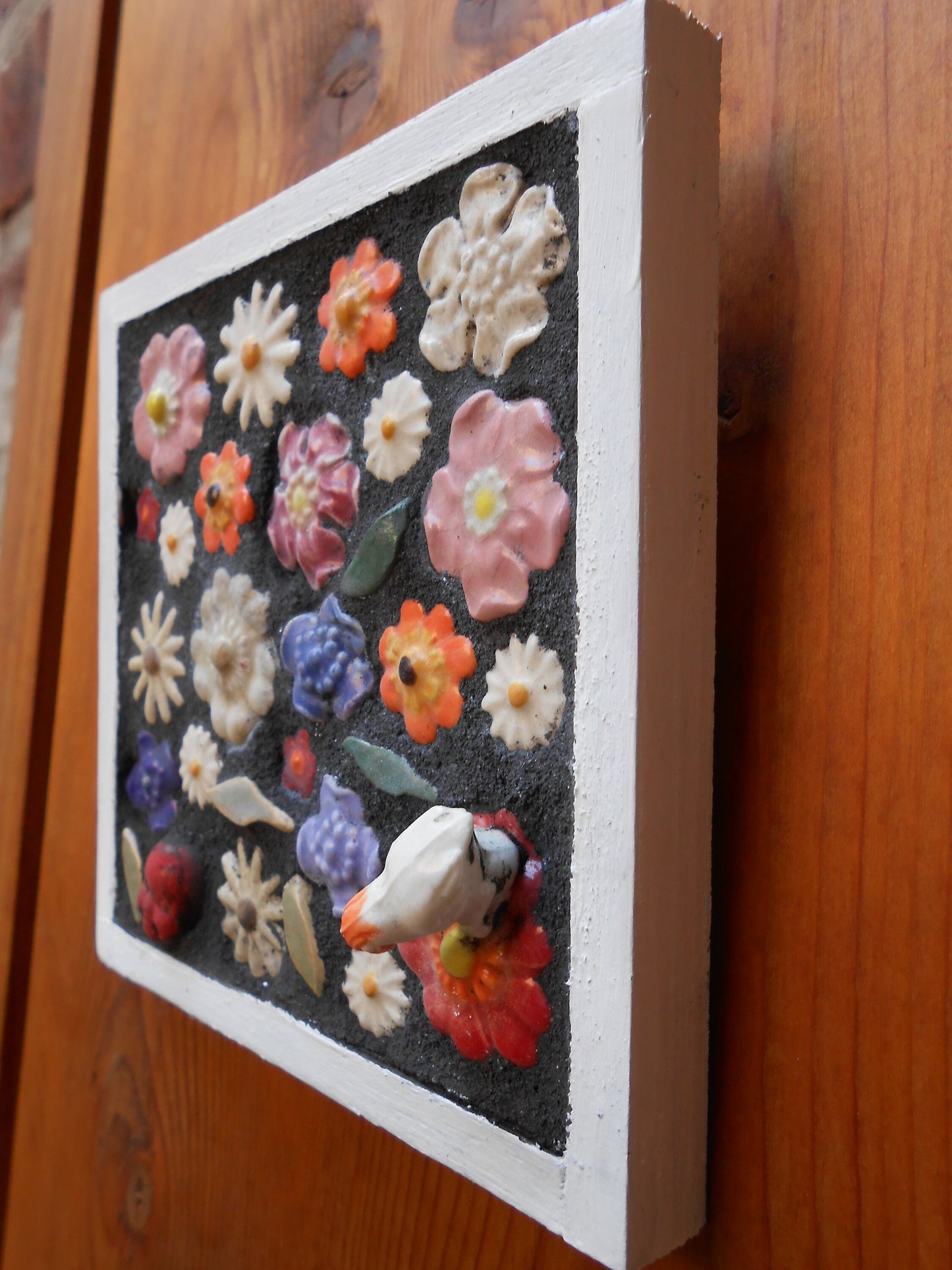 Flowered Baby Wall Mounted Mosaic