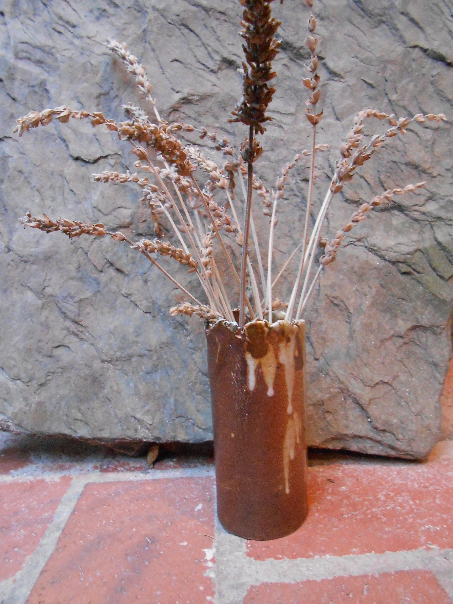 Branched Clay Vase