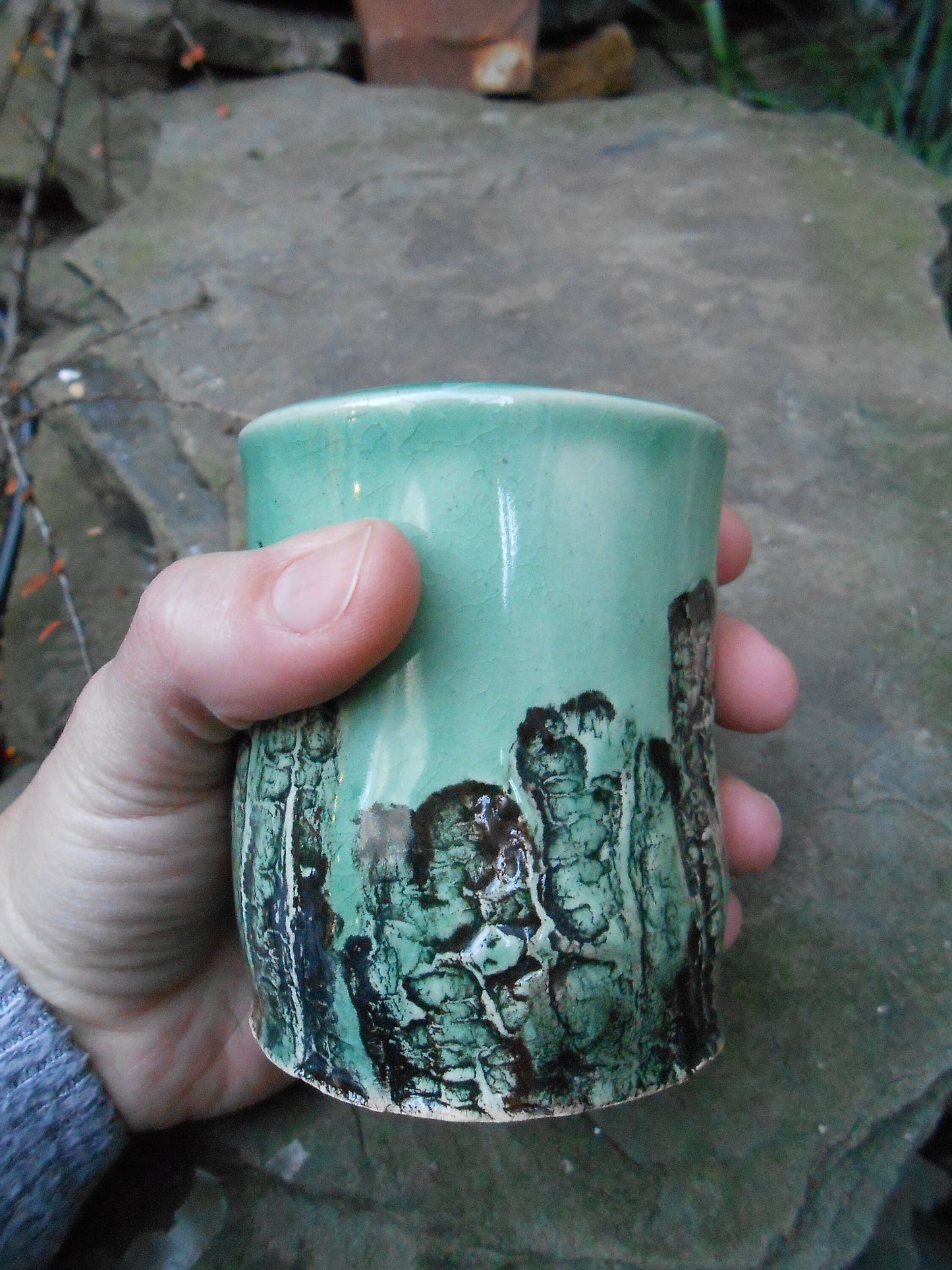Forest Floor Clay Cup
