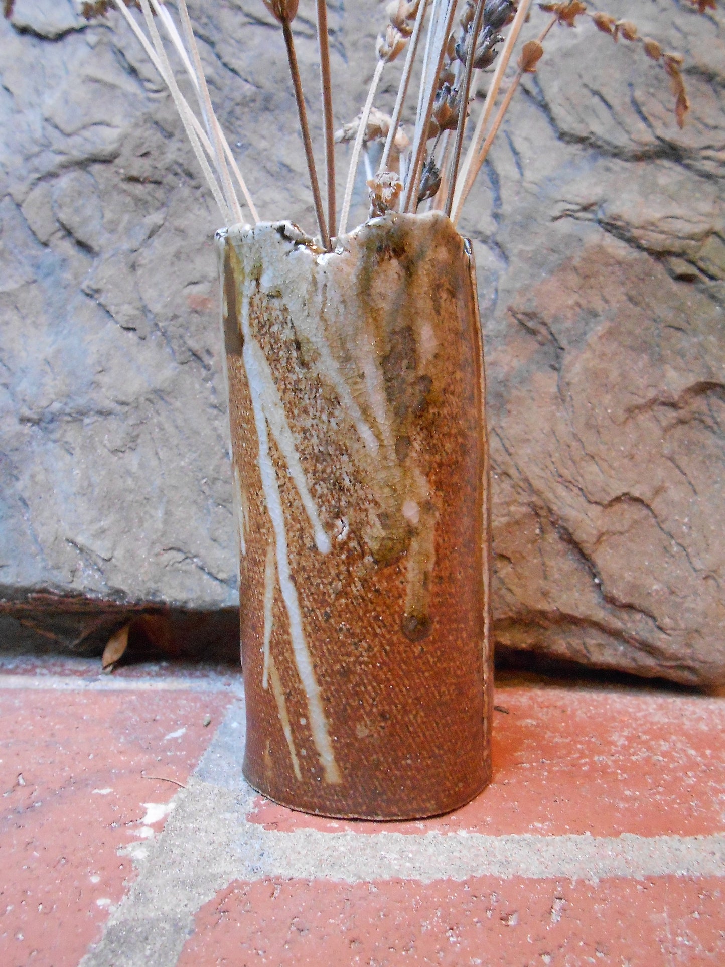 Branched Clay Vase