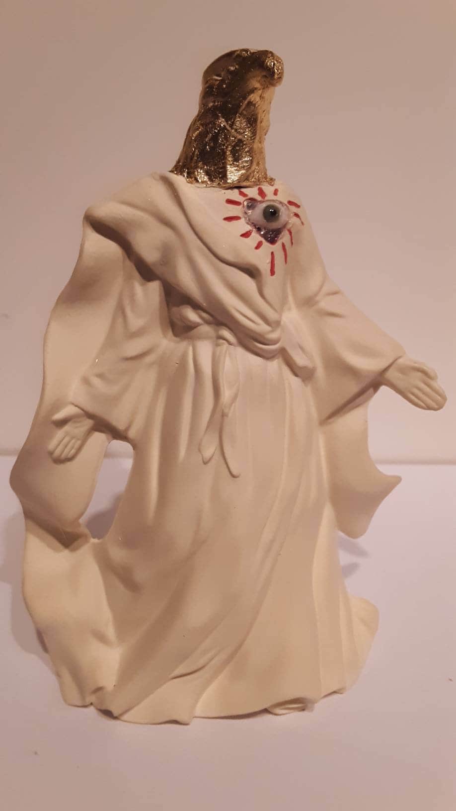 Eagle Angel Ceramic Sculpture