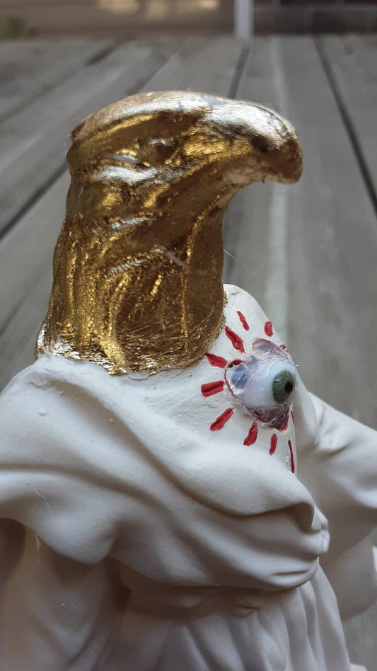 Eagle Angel Ceramic Sculpture