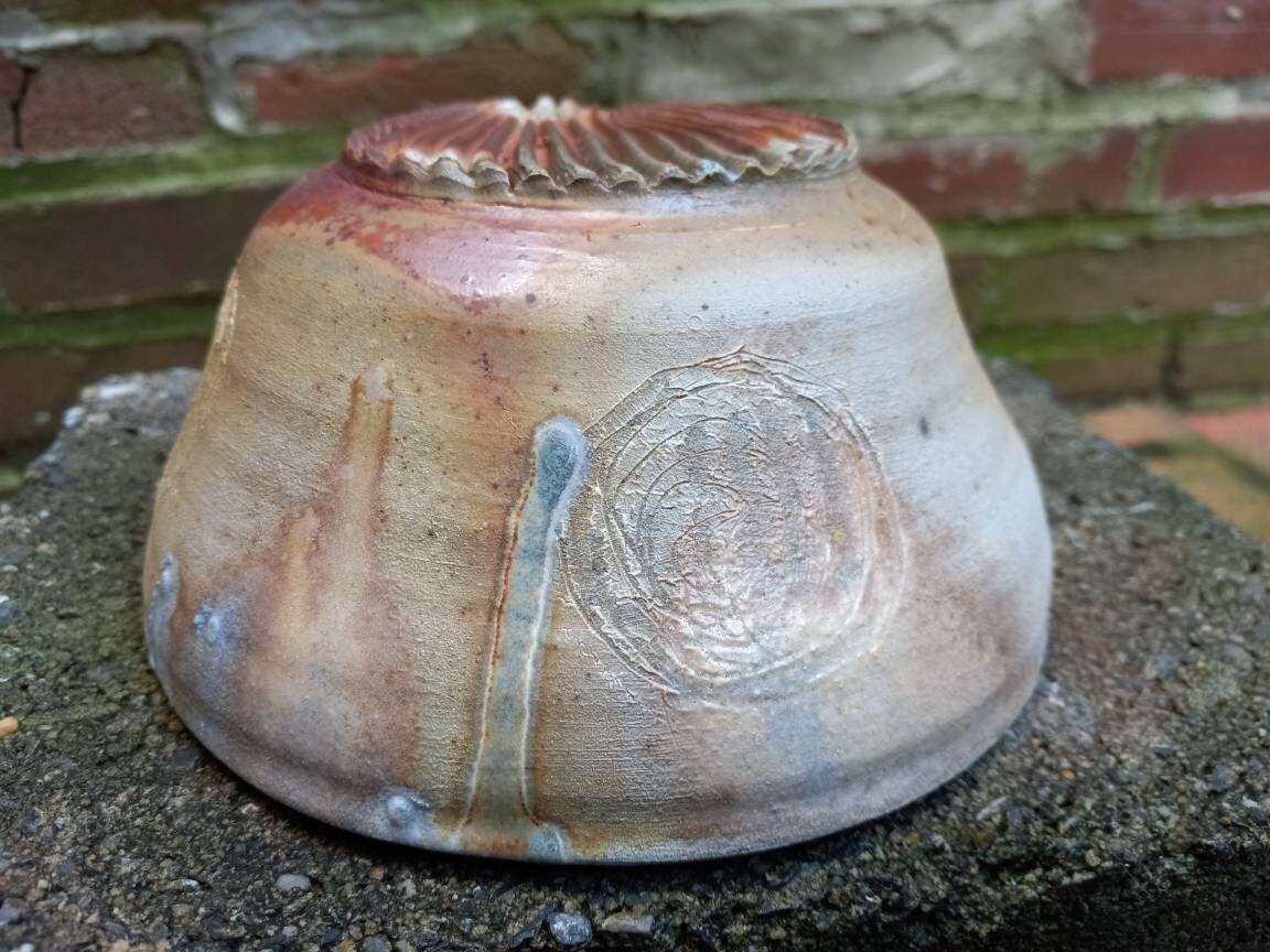 Wood Fired Tornado Clay Bowl