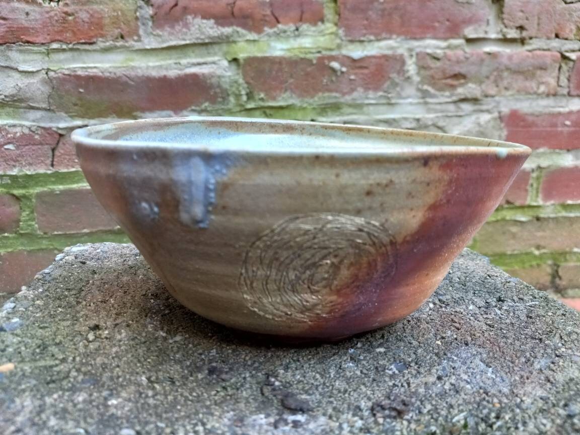 Wood Fired Tornado Clay Bowl