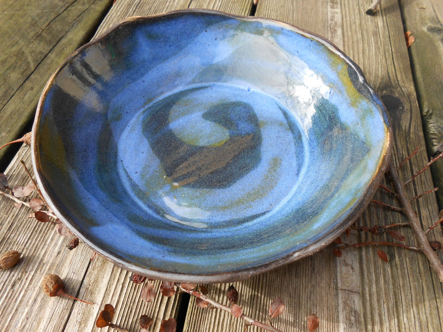 Stormy Seas Ceramic Bowl ON SALE
