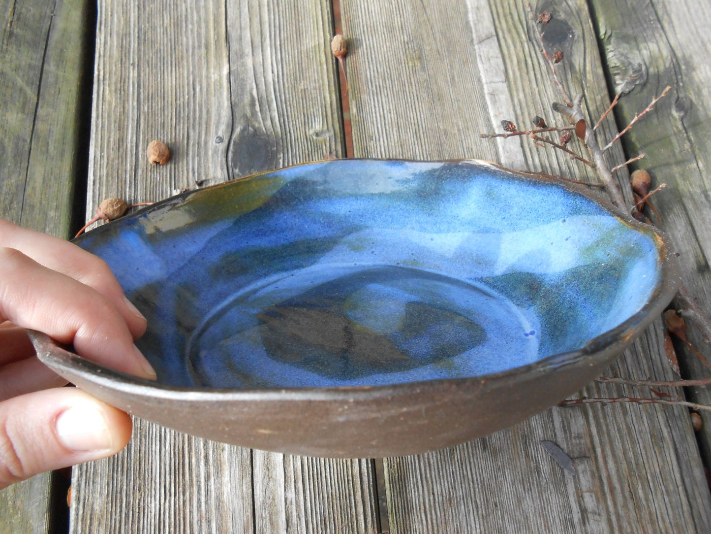 Stormy Seas Ceramic Bowl ON SALE