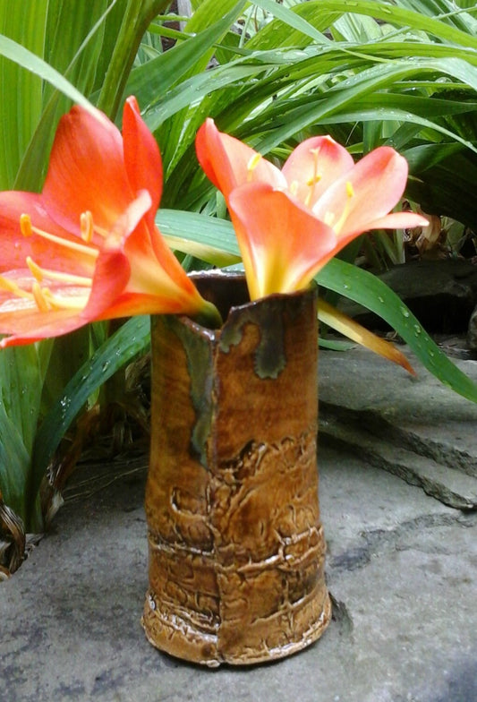 Branched Clay Bud Vase ON SALE